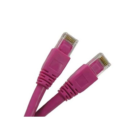 Bestlink Netware CAT6A UTP Ethernet Network Booted Cable- 6ft- Pink 100756PK